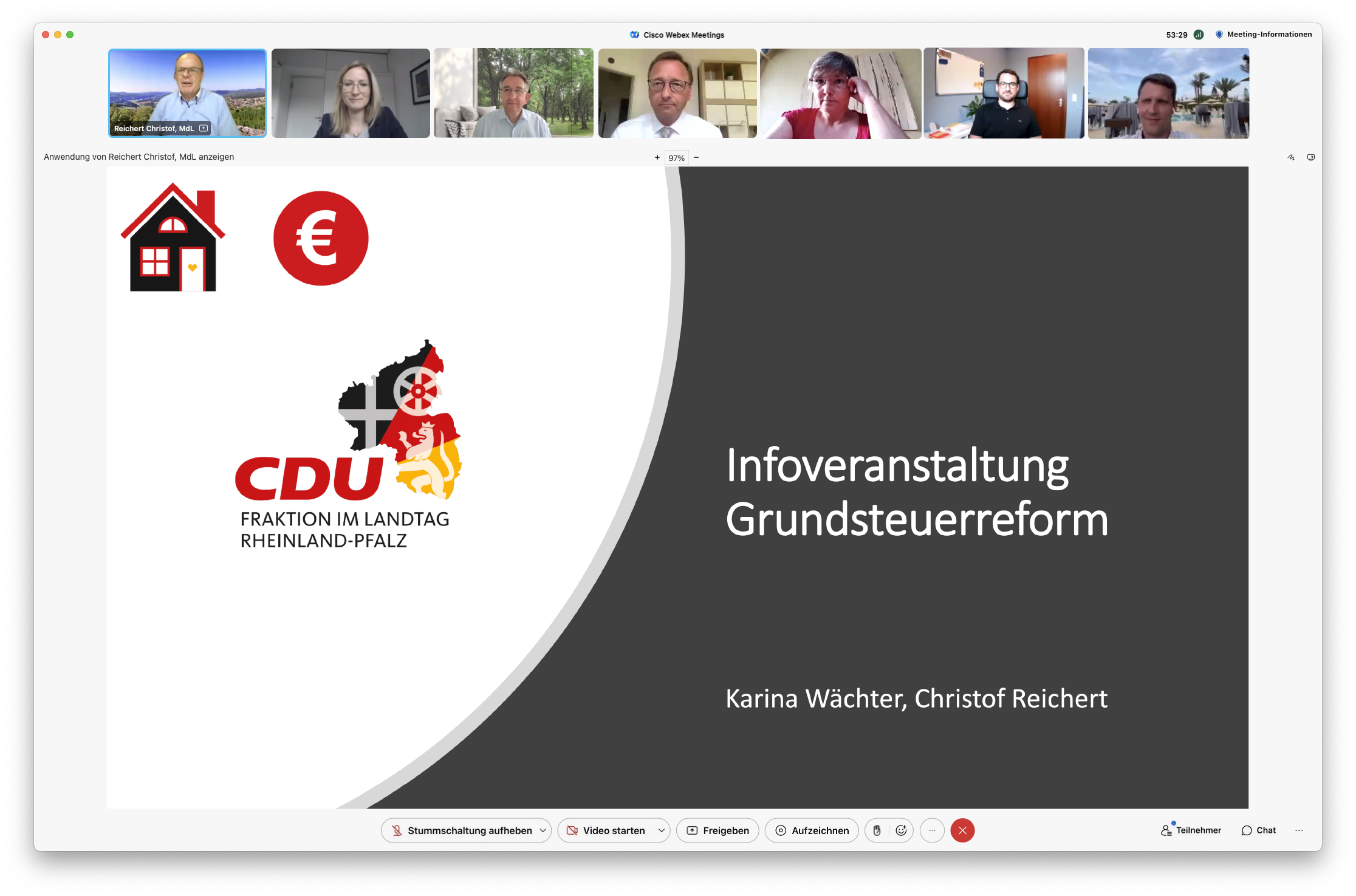 CDU Dialog