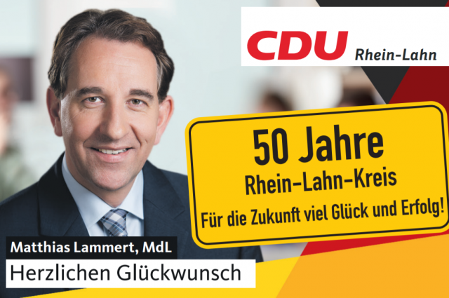 Glückwunsch 50 Jahr