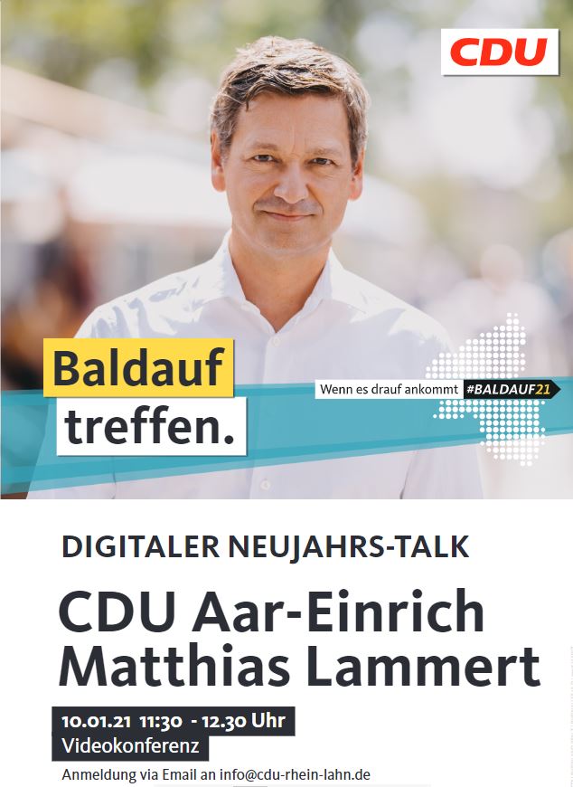 Neujahrstalk Baldauf 2021