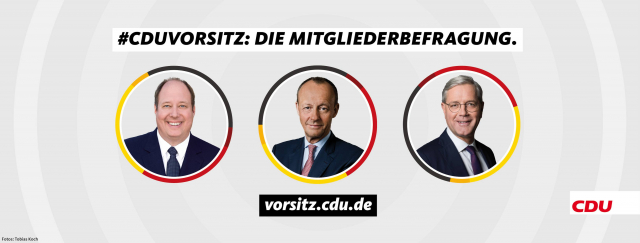 CDUVORSITZ Die Mitgliederbefragung